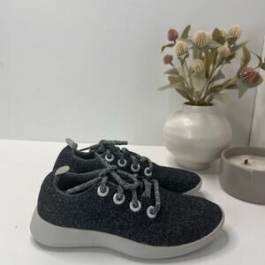 Allbirds Wool Runner Lace-up Sneakers Gray Athletic Low Top Women 5 NWOB